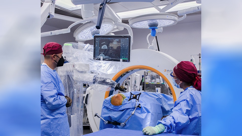 doctors working on a patient